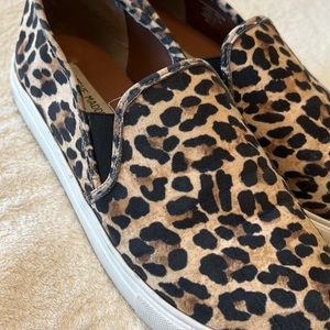 Steve Madden Cheetah Slip Ons
